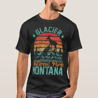 Camiseta Parque nacional Glaciar Montana Moose