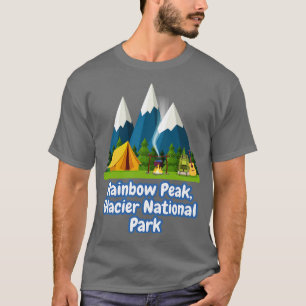 Camiseta Parque nacional Glaciar Rainbow Peak