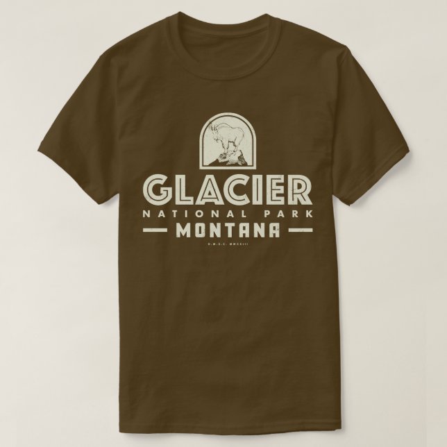 Camiseta Parque nacional Glaciar Tan (Diseño del anverso)