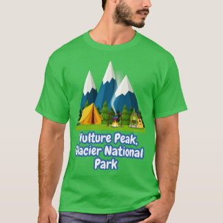 Camiseta Parque nacional Glaciar Vulture Peak
