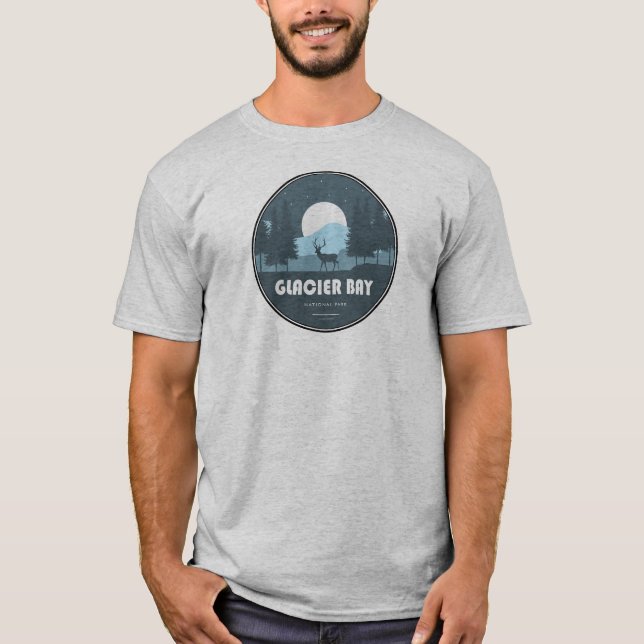 Camiseta Parque nacional Glacier Bay (Anverso)