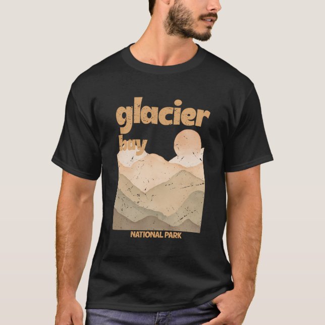 Camiseta Parque nacional Glacier Bay Alaska Lover Visitante (Anverso)