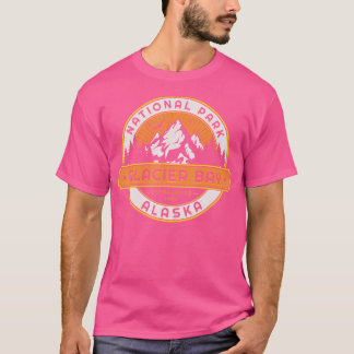 Camiseta Parque nacional Glacier Bay Parque natural Alaska 