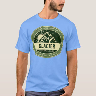 Camiseta Parque nacional Glacier Est 1910 Pescado blanco Mo