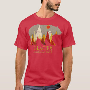 Camiseta Parque nacional Glacier Grizzly Bear Montana