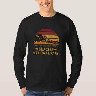 Camiseta Parque Nacional Glacier National Park Vacaciones d