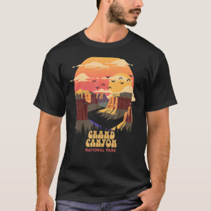 Camiseta Parque nacional Gran Cañón Estilo Poster WPA Sunse
