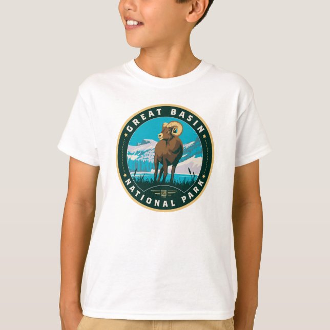 Camiseta Parque nacional Gran Cuenca (Anverso)