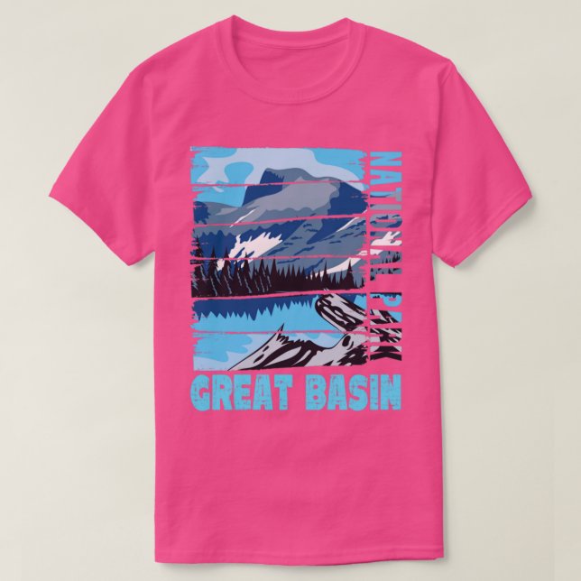 Camiseta Parque nacional Gran Cuenca Nevada (Diseño del anverso)