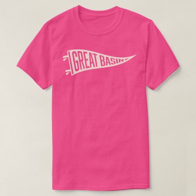 Camiseta Parque nacional Gran Cuenca Pennant Tan (Diseño del anverso)