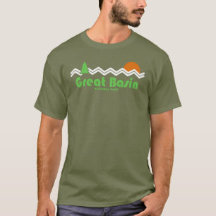 Camiseta Parque nacional Gran Cuenca Retro
