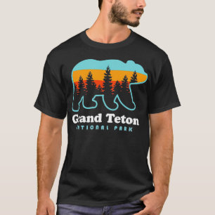 Camiseta Parque nacional Gran Teton Montañas Teton TShirt