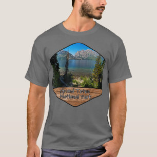 Camiseta Parque nacional Grand Teton Jenny Lake 1