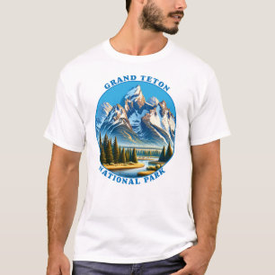Camiseta Parque Nacional Grand Teton, Wyoming, EE. UU.