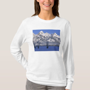Camiseta PARQUE NACIONAL GRAND TETON, WYOMING. EE. UU. Nieb
