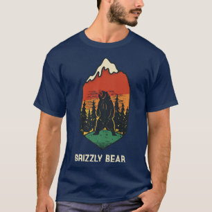 Camiseta Parque nacional Grizzly Bear Tee Yellowstone Premi