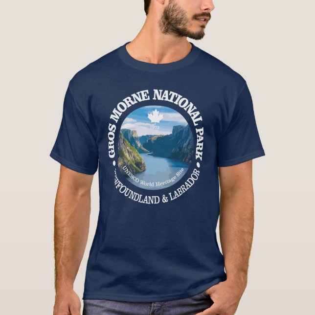 Camiseta Parque nacional Gros Morne (Anverso)