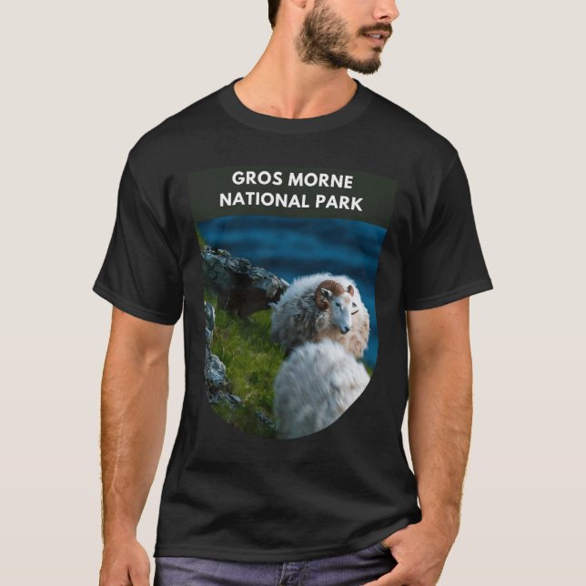 Camiseta Parque nacional Gros Morne - Terranova (Anverso)