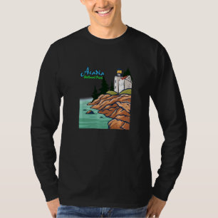Camiseta Parque nacional Guay Acadia Maine Tourist