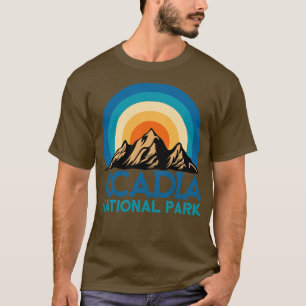Camiseta Parque nacional Guay Vintage Retro Acadia H