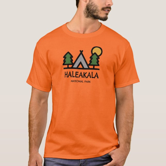 Camiseta Parque nacional Haleakala (Anverso)