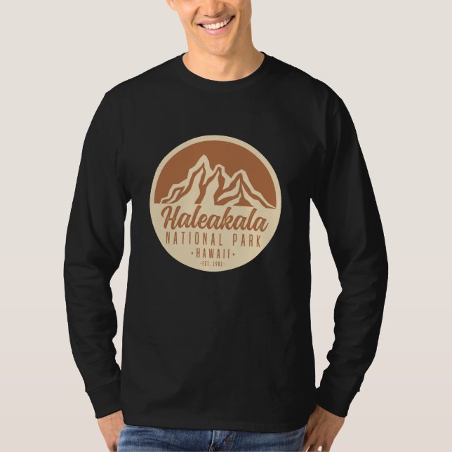 Camiseta Parque nacional Haleakala Hawaii (Anverso)
