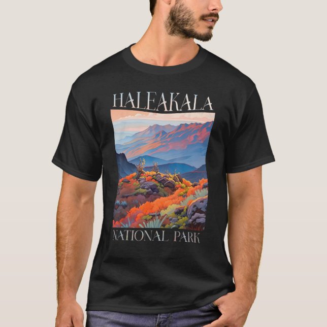 Camiseta Parque Nacional Haleakala Maui Hawaii Naturaleza S (Anverso)