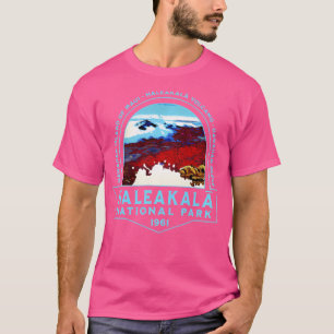 Camiseta Parque nacional Haleakala Volcán Maui Hawaii Sende