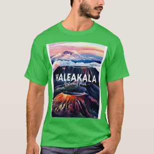 Camiseta Parque nacional Haleakala Watercolor TShirt