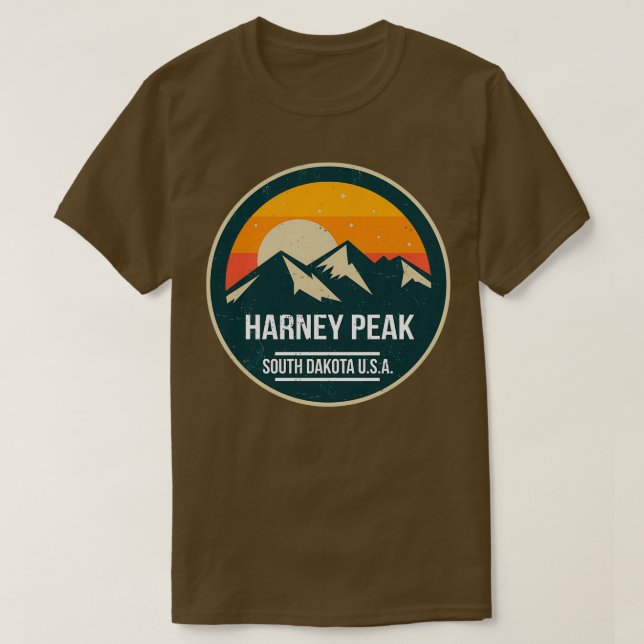 Camiseta Parque nacional Harney Peak (Diseño del anverso)
