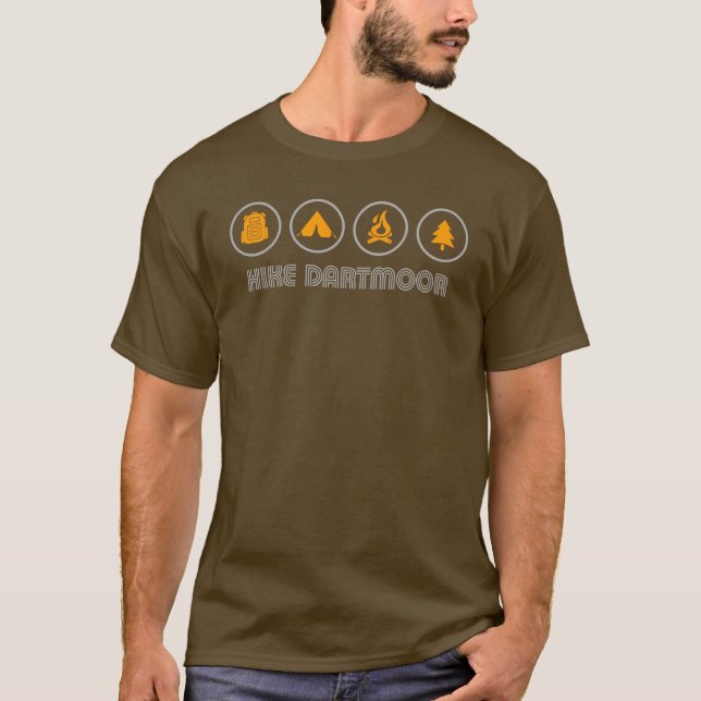Camiseta Parque nacional Hike Dartmoor (Anverso)