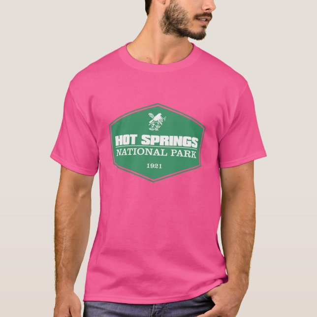 Camiseta Parque nacional Hot Springs 3 Active (Anverso)