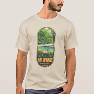 Camiseta Parque nacional Hot Springs Arkansas