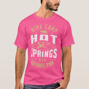 Camiseta Parque nacional Hot Springs Arkansas Naturaleza Se