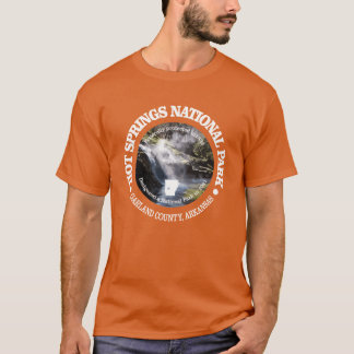 Camiseta Parque Nacional Hot Springs NP Sobredimensionado