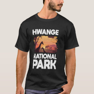 Camiseta Parque Nacional Hwange Zimbabwe Safari