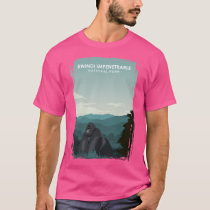 Camiseta Parque nacional impenetrable de Bwindi África