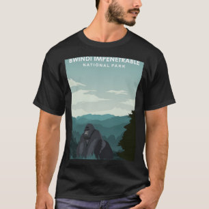 Camiseta Parque nacional impenetrable de Bwindi África