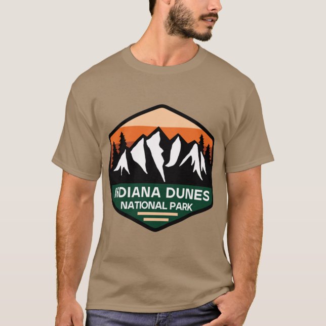 Camiseta Parque Nacional Indiana Dunes Extragrande 4 (Anverso)