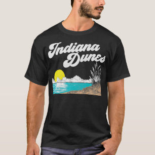 Camiseta Parque nacional Indiana Dunes Retro Vintage Prem 8