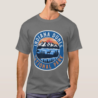 Camiseta Parque Nacional Indiana Dunes Sobredimensionado 10