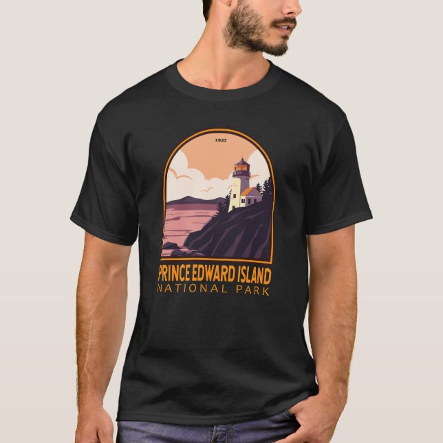 Camiseta Parque nacional Isla Prince Edward Emblem (Anverso)
