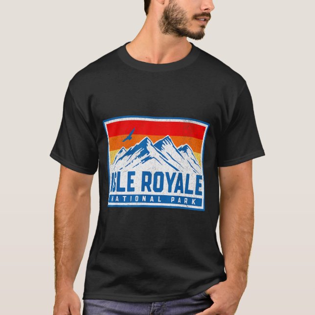 Camiseta parque nacional isla real  (Anverso)