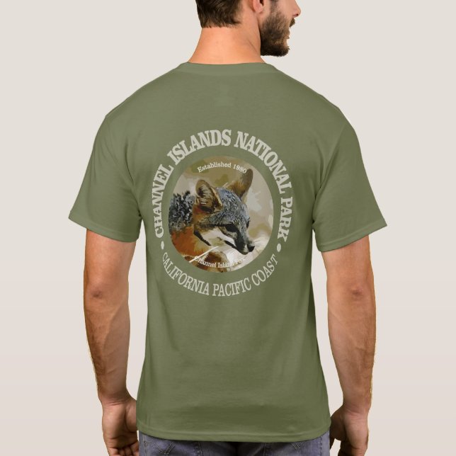 Camiseta Parque nacional Islas del Canal (Reverso)