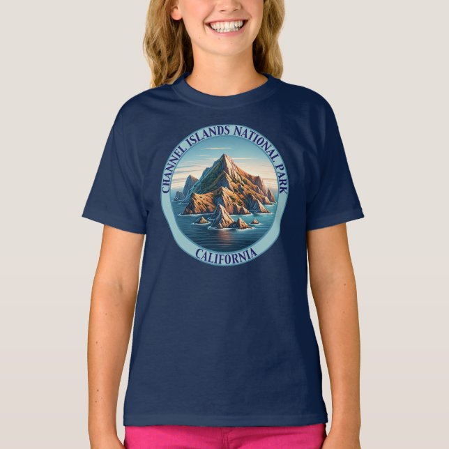 Camiseta Parque nacional Islas del Canal California (Anverso)