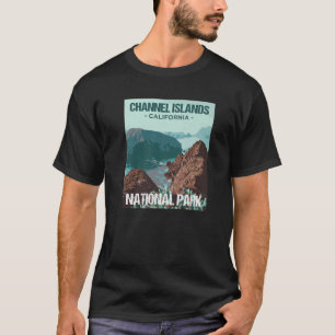 Camiseta Parque nacional Islas del Canal California Poster