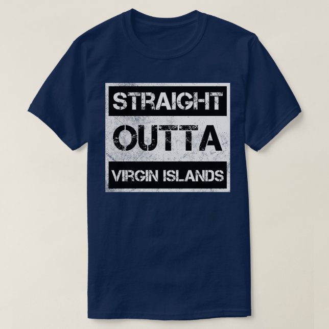 Camiseta Parque nacional Islas Vírgenes de las Islas Vírgen (Diseño del anverso)