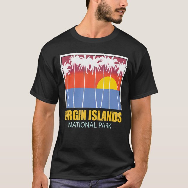 Camiseta Parque nacional Islas Vírgenes St John Souvenir (Anverso)