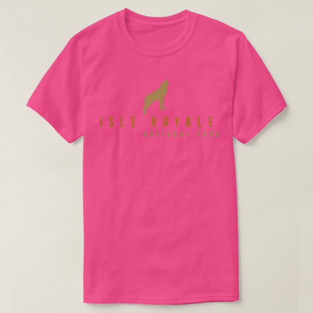 Camiseta Parque nacional Isle Royale (Diseño del anverso)