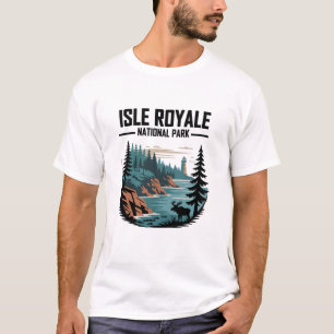 Camiseta Parque nacional Isle Royale